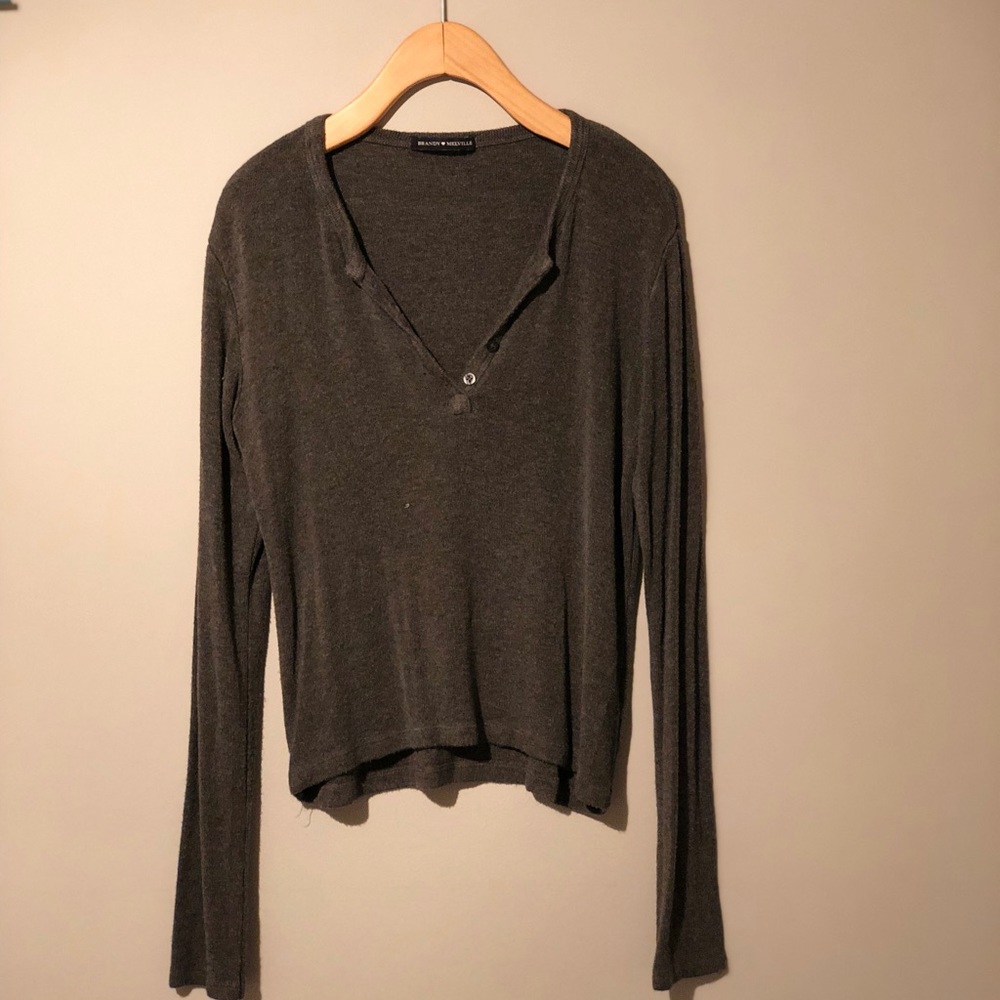 Brandy Melville Cropped Long Sleeve